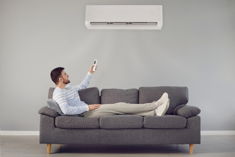 a distant shot of an AC system